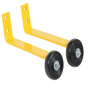 VESTIL VDKR-BB-W Pipe Railing Barricade Base With Wheels | AG8BNC