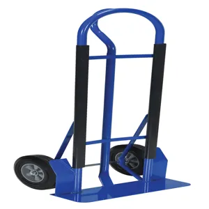 VESTIL WIRE-D-SHD-HR Hand Truck, with Hard Rubber Wheels for Wire Reel Caddy | AG8CEE