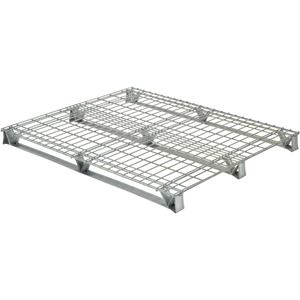 VESTIL WMP-4048 Galvanised Welded Wire Pallet, 40 x 48 Inch Size | AG8CHQ