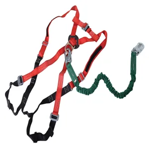 VESTIL WP-LH-M Medium Work Platform Harness With Lanyard | AG8CKW