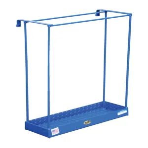 VESTIL WP-TC Work Platform, Optional Tube Caddy 24 Inch x 10 Inch Size | AG8CLF