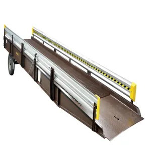 VESTIL YR-GR-30 Aluminium Yard Ramp, Optional Guard Rail, 30 Feet | AG8CTC