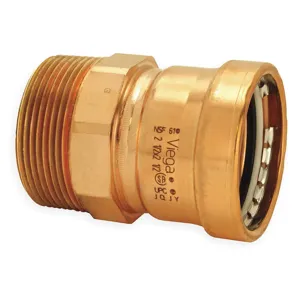 VIEGA LLC 20838 Adapter Copper P x Mnpt 4 Inch4 Inch | AB3EBK 1RPA7