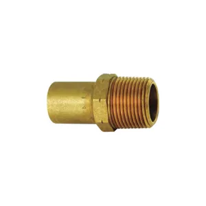 VIEGA LLC 79400 Adapter Low Lead Bronze Ftg x Mnpt 1 Inch | AE6QJP 5UMF5