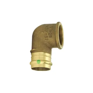 VIEGA LLC 79565 Elbow Low Lead Bronze P x Fnpt 1-1/2 Inch | AE6QKP 5UMH9