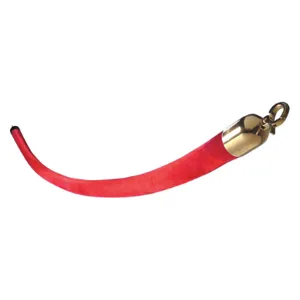 VISIONTRON 840RD72HE-PB1 Barrier Rope 1-1/2 Inch x 6 Feet Red | AF7GHQ 20YV08