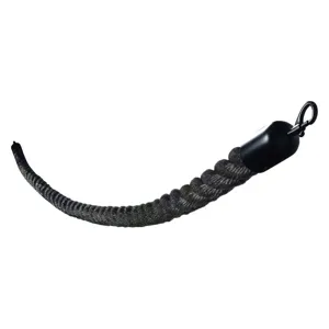 VISIONTRON 843BK72SE-SB Barrier Rope 1-1/2 Inch x 6 Feet Black | AF7GGV 20YU82