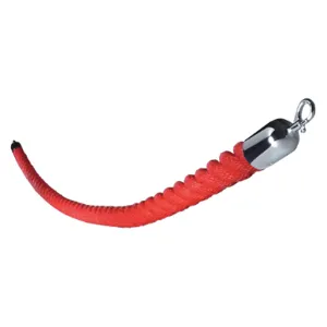 VISIONTRON 843RD72SE-PC Barrier Rope 1-1/2 Inch x 6 Feet Red | AF7GHH 20YU94