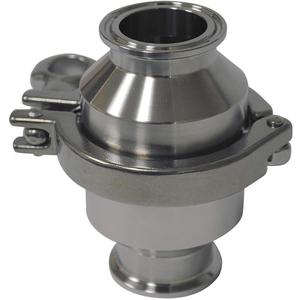 VNE STAINLESS 45C-62.5-V Spring Check Valve 2.5in Clamp Stainless Steel 145psi | AA2TJY 11A418