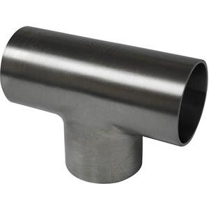 VNE STAINLESS E7WWW2.5 Equal Tee T304 Stainless Steel Butt Weld | AA3NQL 11P907