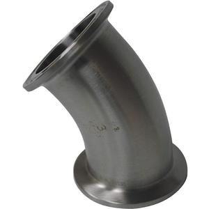 VNE STAINLESS EG2K3.0 Elbow 45 Degree T304 Stainless Steel Clamp | AA2VLH 11D028