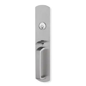 VON DUPRIN 990TP X 3216 R US26D Escutcheon Pull With Lock And Thumbpiece | AE2EMJ 4WY64