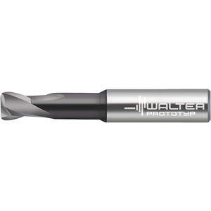 WALTER TOOLS H8015728-8 Vollhartmetall-Schaftfräser, 2.83 mm Länge, 4 Schneiden | AG3AGJ 32PW54