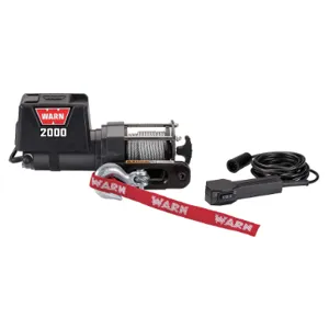 WARN 2000DC Electric Winch 1-3/5hp 12vdc | AF8YKW 29JU84