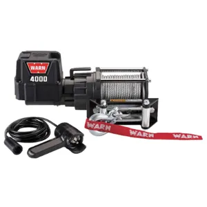 WARN 4000DC Electric Winch 1-9/10hp 12vdc | AF8YKX 29JU85