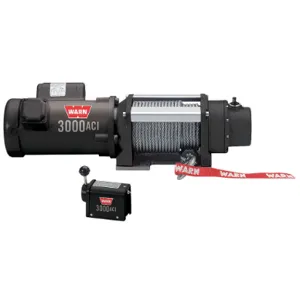 WARN 93000 Electric Winch 2/3hp 115/230vac | AE8KLG 6DLV3