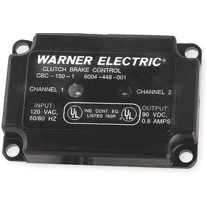 WARNER ELECTRIC CBC-150-1 Control 120VAC 90VDC | AB9HCZ 2DBN9