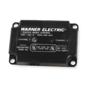 WARNER ELECTRIC CBC-150-2 Clutch/brake Control | AB9HDA 2DBP1