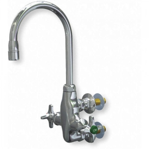 WATERSAVER FAUCET COMPANY L214-55WSA Gooseneck Faucet Manual 3/8 MNPT | AC8PDJ 3CWK2