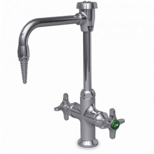 WATERSAVER FAUCET COMPANY L414VB Gooseneck Faucet with Barbed Nozzle Deck | AB9HFE 2DCJ1