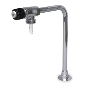 WATERSAVER FAUCET COMPANY L7833 Gooseneck Faucet Barbed Nozzle Standard | AB9HFM 2DCK3