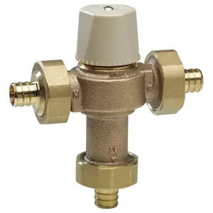 WATTS 1/2 LF MMV-PEX Mixing Valve Brass 20 Gpm At 125 Psi | AE3JGC 5DMF7