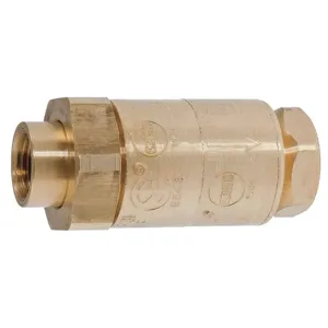 WATTS 3/8 LF7 Dual Check Valve 3/8 inch FNPT | AH9YZM 46A959