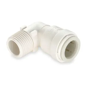 WATTS 3519B-1006 Male Elbow, Inlet Size 1/2 Inch, Max. Working Pressure 17.2 Bar | AA9GND 1DAH3 / 650160