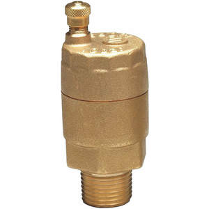 WATTS FV-4M1- 1/2 Vent Valve, Inlet Size 1/2 Inch, 150 Psi, Max. Steam Pressure 9999 Psi | AG6RHQ 46A962