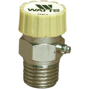 WATTS HAV- 1/4 Vent Valve, Inlet Size 1/4 Inch, Max. Pressure 125 Psi | AG6RHU 46A966