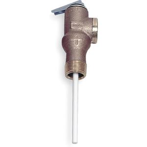 WATTS L100XL-3 Temperature & Pressure Relief Valve 3/4 Inch Outlet | AE9QLA 6LM08