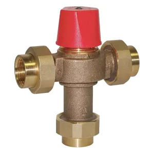 WATTS LF1170-M2-UT Thermostatic Mixing Valve 1 Inch | AF8XQT 29HZ46