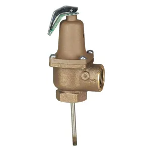 WATTS 0121460 Pressure Safety Relief Valve, 150 psi, 1 Inch Size, 3085000 Btu | CJ3BJP 161Z90