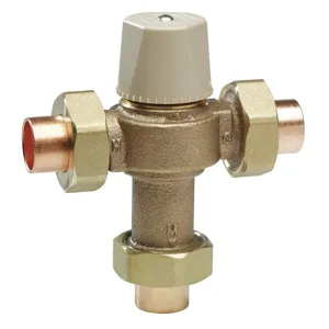 WATTS LFMMV-M1-US Thermostatic Mixing Valve 1 Inch | AF8XQJ 29HZ38