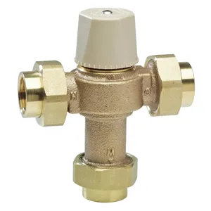 WATTS LFMMV-M1-UT Thermostatic Mixing Valve 1/2 inch | AF8XQK 29HZ39