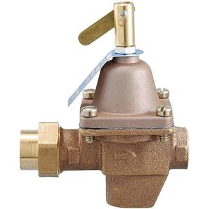 WATTS TB1156F Water Pressure Regulator, Inlet Size 1/2 Inch, Max. Working Pressure 6.8 Bar | AG6RJE 46A977 / 386421