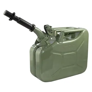 WAVIAN 2238-10 Gas Can 2.5 gallon Green Include Spout | AH3YRX 33UZ34