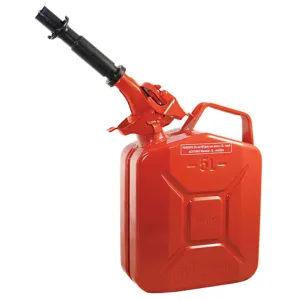 WAVIAN 2238-5 Gas Can 1 gallon Red Include Spout | AH3YTA 33UZ37