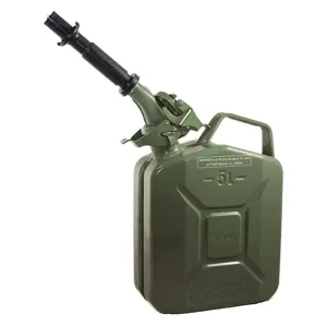 WAVIAN 2238-5 Gas Can 1 gallon Green Include Spout | AH3YRZ 33UZ36