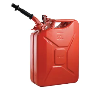 WAVIAN 2238C Gas Can 5 gallon Red Include Spout | AH3YRT 33UZ30