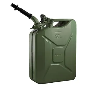 WAVIAN 2238C Gas Can 5 gallon Green Include Spout | AH3YRR 33UZ29