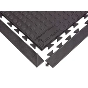 WEARWELL 502 Interlocking Ramp Female Black | AC3DCM 2RPR2