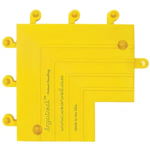 WEARWELL 560 Inside Corner Yellow 9 Inch Length 6 inch Width | AC3DCQ 2RPR5