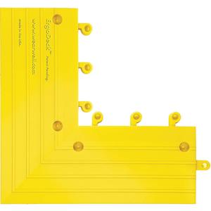 WEARWELL 560 Outside Corner Yellow 15 Inch Length pack of 4 | AC3DCR 2RPR6