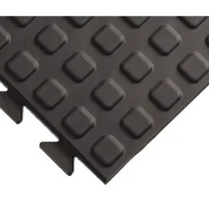 WEARWELL 502 Anti-Fatigue Mat Black 3 x 1 feet | AG6VCY 48Z429