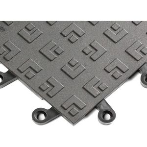 WEARWELL 566 Anti-fatigue Tiles 18 Inch x 18 Inch Charcoal | AC3NMN 2UYC2