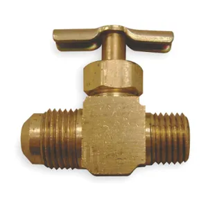 WEATHERHEAD 695 Needle Valve Straight Brass 1/4 x 5/16in | AB3WZH 1VPW8