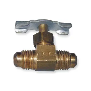 WEATHERHEAD 6715 Needle Valve Straight Brass 1/4 Inch | AB3WZD 1VPW4