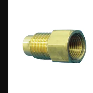 WEATHERHEAD 7935 Metric Adapter 3/16 Inch Brass - Pack Of 5 | AE4UBZ 5MTE2