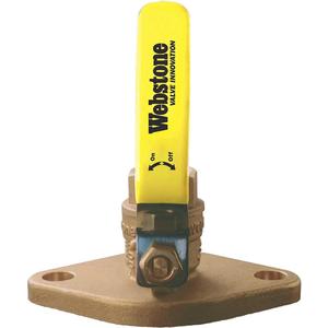 WEBSTONE 40404HV Flanged Ball Valve 1 In | AD3PPW 40L172